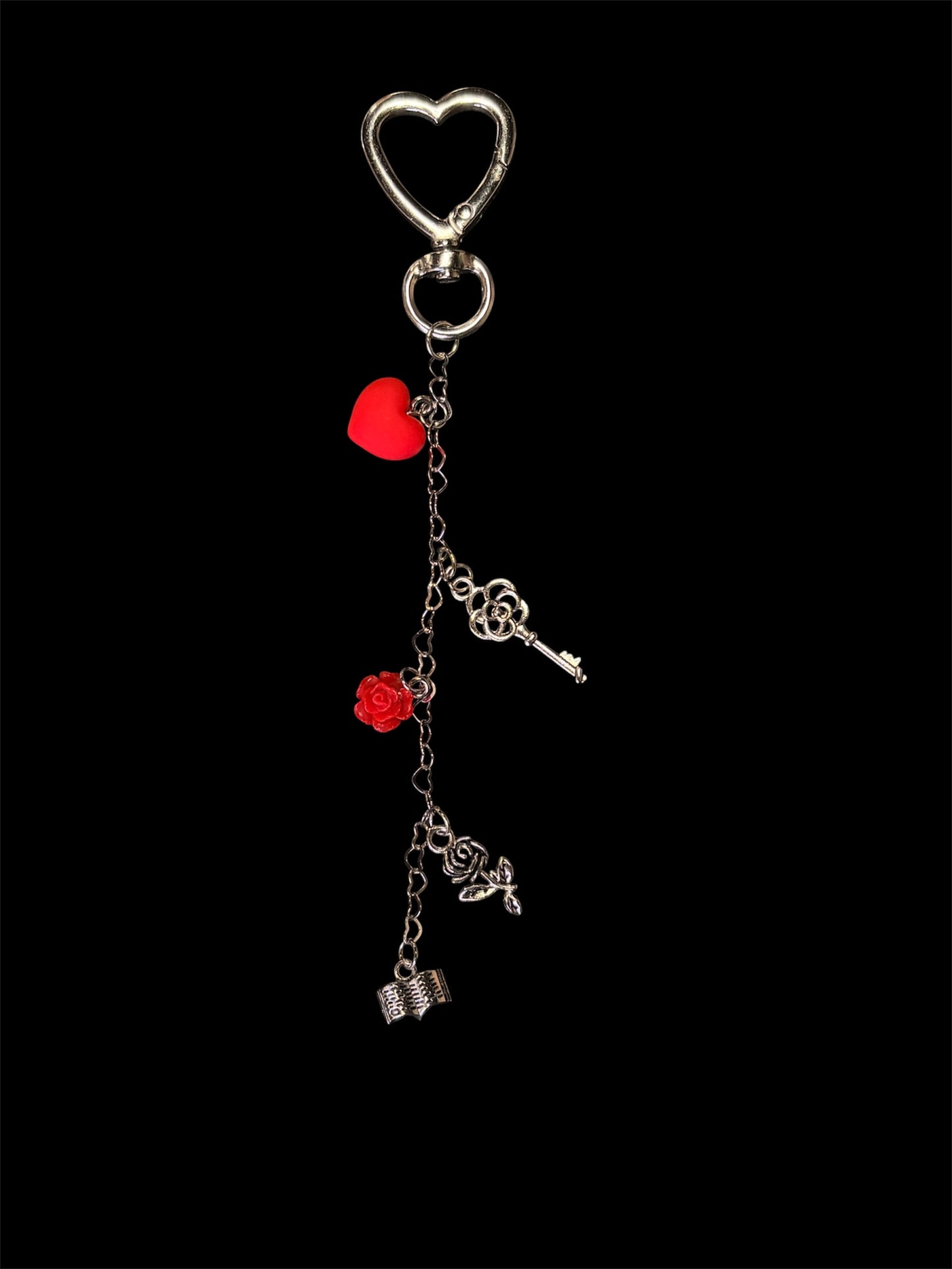 Red romance Kindle charm